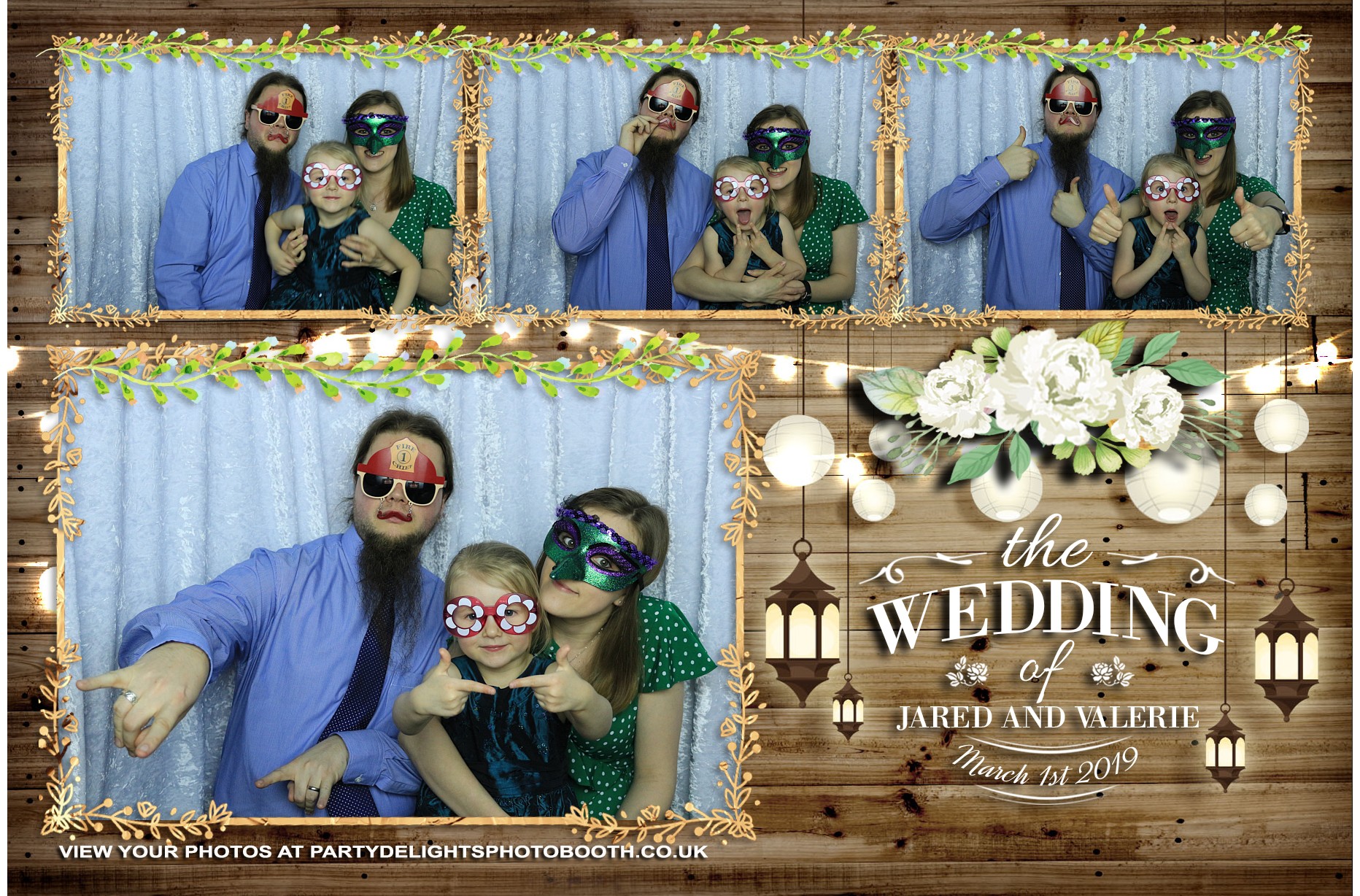 Jared and Valerie’s Wedding - Prints | View more photos from the event at gallery.partydelightsphotobooth.co.uk/u/PartyDelightsPhotoBooth/Jared-and-Valerie’s-Wedding-Prints